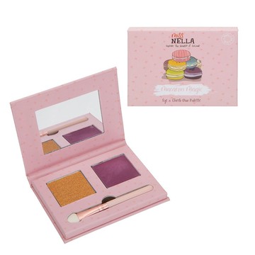 英國【Miss NELLA】兒童水性眼影腮紅盤(魔法瑪卡堂)