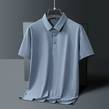 現貨+預購 POLO衫男短袖上衣高彈力男裝短袖T恤高爾夫球衫排汗男襯衫-冰絲男裝4色74kw39【獨家進口】【米蘭精品】