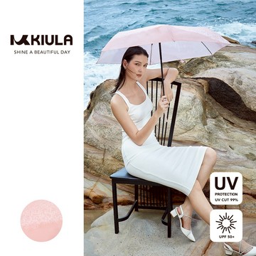 【大振豐 x 蔡慧貞設計師】KIULA 海上華爾滋 海上華爾滋 福懋 抗UV 輕推 自動開收傘  環保傘 自動折傘