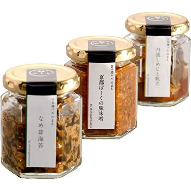 下鴨茶寮のまえ］山海の幸「なめ茸海苔 95g・京都ぽーくの豚味噌 110g・丹波しめじと帆立 80g」