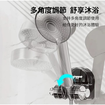 快速出貨🧊吸盤式花灑支架 蓮蓬頭支架 免打孔 浴室 花灑架 底座 淋浴 蓮蓬頭掛架 可調蓮蓬頭掛架 花灑架固定神器