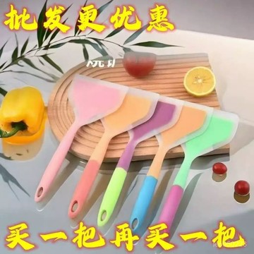 【店鋪熱銷】烙餅硅膠剷子不粘鍋廚房專用不傷鍋煎剷油刷耐高溫家用煎餅鍋剷 Z1KH