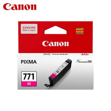 【CANON 佳能】  CLI-771 M 紅色 原廠墨水匣 CLI771