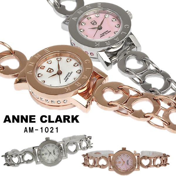 ANN CLARK アンクラーク レディース腕時計 ハート型ブレスウォッチ AN-1021 | LINEショッピング