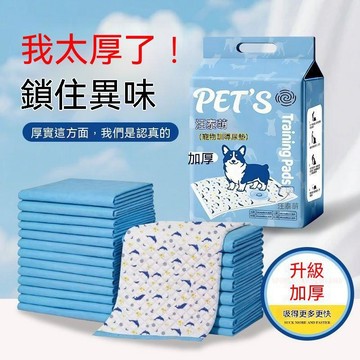【24時特賣】寵物狗狗印花尿墊尿不溼加厚除臭貓狗用品一次性尿片狗廁所尿墊