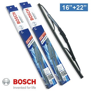 BOSCH 日本海外版超滑順石墨雨刷16+22吋