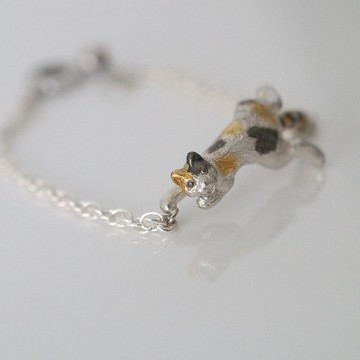 會說話的印花布手鍊