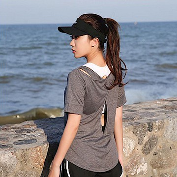 Biki比基尼妮泳衣   易風泳衣短袖罩衫可內搭比基尼(單上衣)