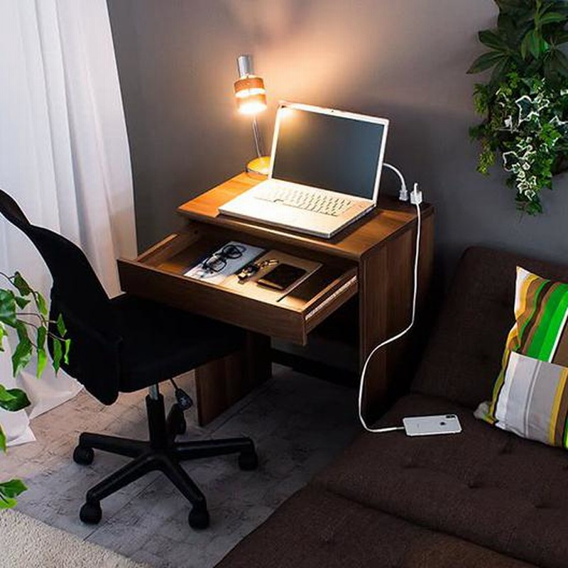 スリムコンパクト設計 幅60cm 最適 パソコンデスク スリム＆コンパクト設計 パソコンデスク 最適 幅60cm ドレッサー 鏡