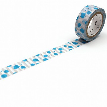 mt Deco 和紙膠帶 / 直條紋 x 噴墨 (MT01D508) / 2021AW