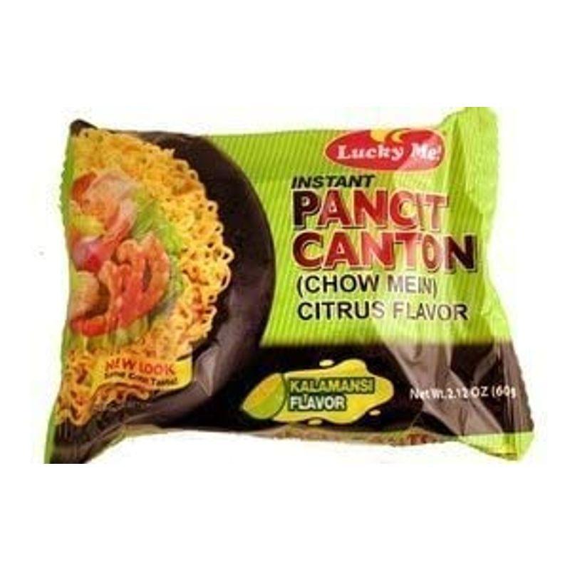 LUCKY ME PANCIT CANTON KALAMANSI インスタント パンシットカントン(焼きそば) カラマンシー味 60g 10