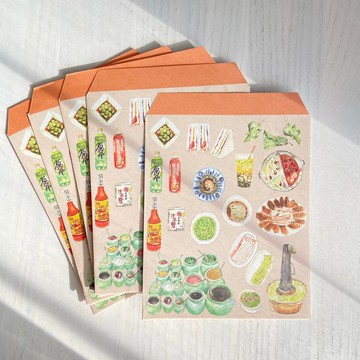 台湾美食 小信封袋/紅包 5入