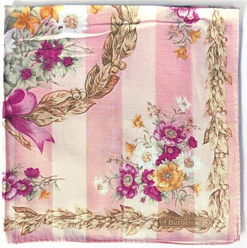 Burberry 復古手帕花卉格紋腰帶 22.5 x 22 英寸