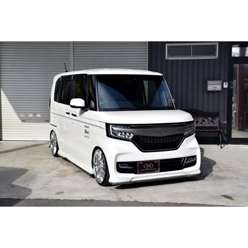 GLANZ HONDA JF3 JF4 N-BOX CUSTOM 前期 NBOXカスタム JF3 JF4 前期 フロントフラップスポイラー エアロ