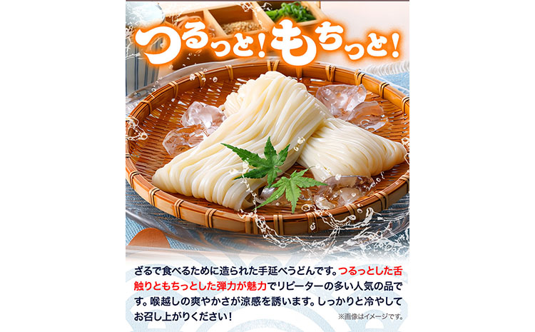 うどん 手延べざるうどん 200g×12袋 2.4kg かも川手延素麺株式会社《90日以内に発送予定(土日祝除く)》岡山県 浅口市 紙箱入 お土産 送料無料 麺 小麦 粉もの---124_93_90d_23_20000_12---