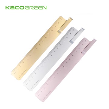 【KACO】RUMA金屬書籤尺 (台灣現貨) 多功能 書籤 尺 直尺 圖學工具 製圖工具 繪圖