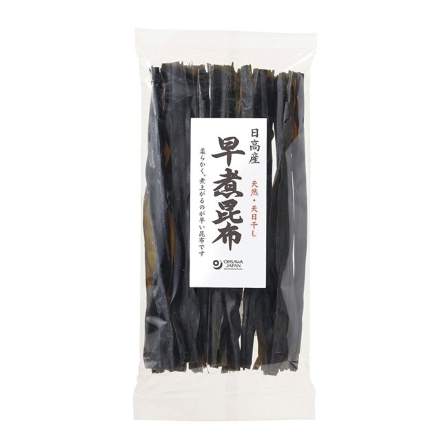 オーサワの日高産 早煮昆布　100g オーサワジャパン