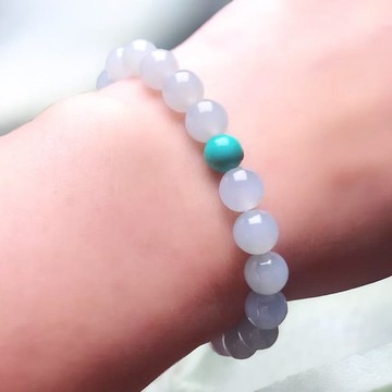 【好運連連】冰種翡翠手珠手鍊 | 天然緬甸玉A貨翡翠 | 送禮