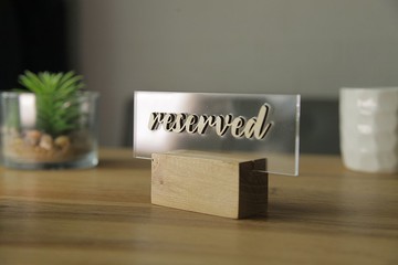 壓克力保留標誌，壓克力婚禮標誌，定制壓克力標誌