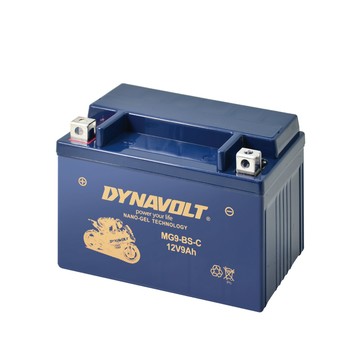Dynavolt 【MG9-BS-C】12V 9Ah 奈米膠體電池(同YTX9-BS、GTX9-BS)