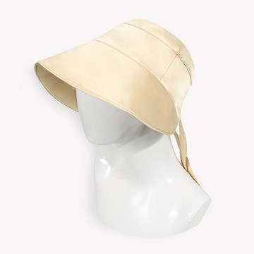 真絲大帽簷防晒帽夏季防紫外線遮陽帽女士戶外太陽帽可調整漁夫帽 蝶繡