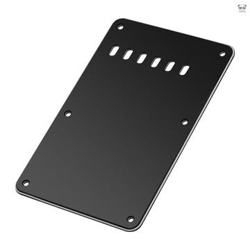 M82814-BT 6孔吉他後蓋板 適用於芬達款ST電吉他 PVC材質 黑色