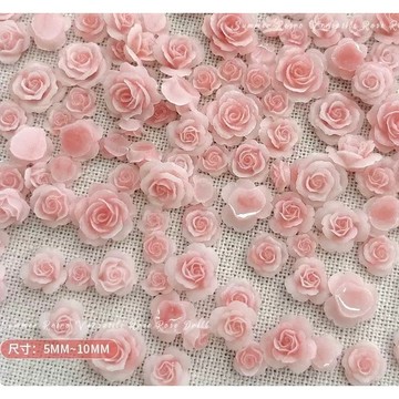 立體復古玫瑰美甲飾品 美甲DIY飾品 立體花朵 美甲材料 穿戴甲裝飾 美甲裝飾材料