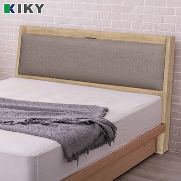 【KIKY】延禧貓抓皮附插座靠枕床頭片 一件組  台灣製造｜✧單人、雙人、雙人加大✧ 靠墊床頭 薄床頭