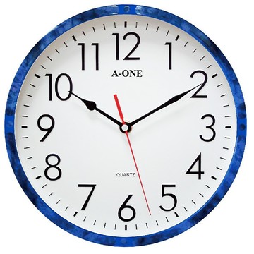 A-ONE 金吉星 電鍍框掛鐘 台灣製造  顏色隨機