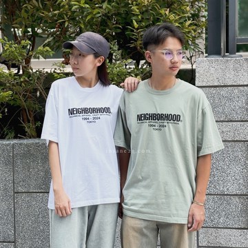 NEIGHBORHOOD 胸前字體LOGO 東京 短袖 共4色