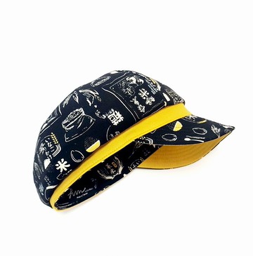 【HiGh MaLi】報童帽/寬帽沿/一等米/黑#禮物#古著#日系#春季新品