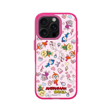iPhone 16 Pro Clear 粉漾桃 - Anpanman麵包超人 - 甜蜜的小事物