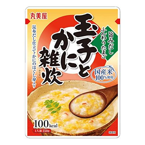 丸美屋 ふんわりたまご 玉子とかに雑炊 250g×5個