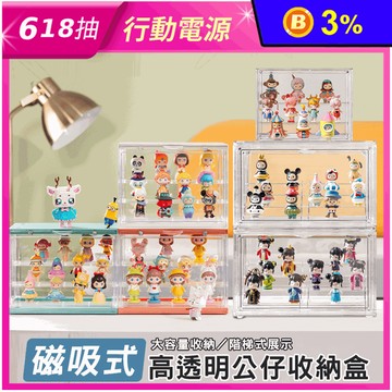 透明模型公仔收納展示盒