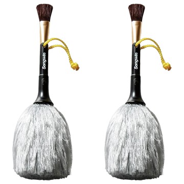 Songwin 尚之宇 雙頭靜電除塵刷  黑色  2支