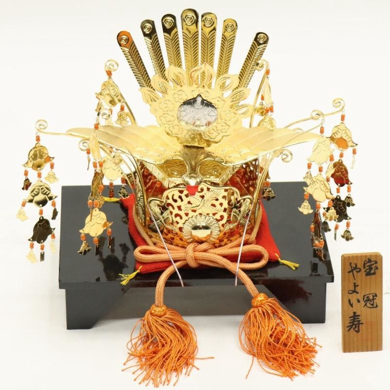 アウトレット品 雛人形用 小道具 単品 天冠(姫の冠) 宝冠 アウトレット品 雛人形用 小道具 単品 天冠(姫の冠) 宝冠