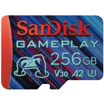 SanDisk GamePlay 256GB 256G microSDXC 190MB/s V30 U2 A2 A3 遊戲專用卡