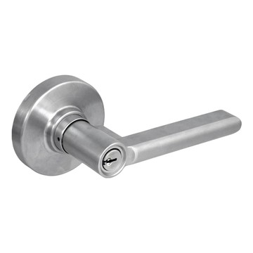 FAULTLESS 加安牌 水平鎖 房間鎖 把手細 60mm  銀色  1個