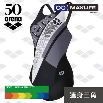 arena 女士三角連體泳衣 訓練款 TSF3504W  50週年紀念款 溫泉游泳衣遮肚顯瘦泳裝 限量 春夏新款