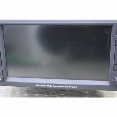 希少　美品　デリカ D5 純正ナビモニター 8750A371 動作確認済み 希少 美品 デリカ D5 純正ナビモニター 8750A371 動作確認済み