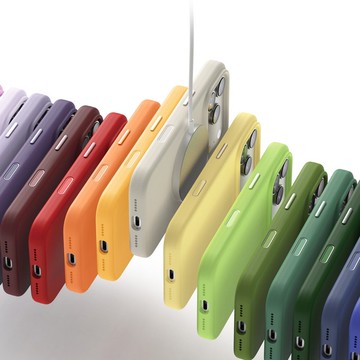 elago  iPhone 17 Pro Max 磁吸防摔矽膠手機殼 相機鍵按鈕