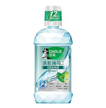 好來(黑人) 清新薄荷漱口水 500ml