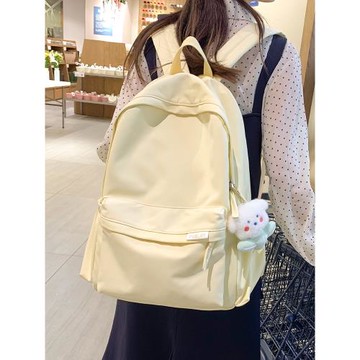 大容量包包2025新款雙肩包女包初中高中生書包高級感簡約百搭背包