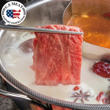 【勝崎生鮮】美國安格斯黑牛頂極無骨牛小排肉片12盒(200公克/1盒)