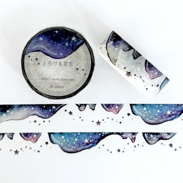 融化星空 紙膠帶