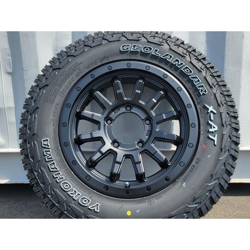 純正車高 ジムニー JB64 JB23 JA11 16インチ 16×5.5J+20 タイヤホイール 4本セット YOKOHAMA GEOLANDAR M/T 185/85R16