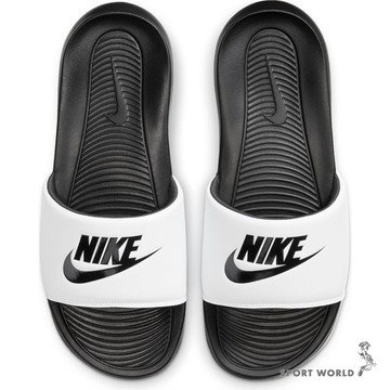 Nike 海綿拖鞋 男鞋 女鞋 VICTORI ONE 白黑【運動世界】CN9675-005