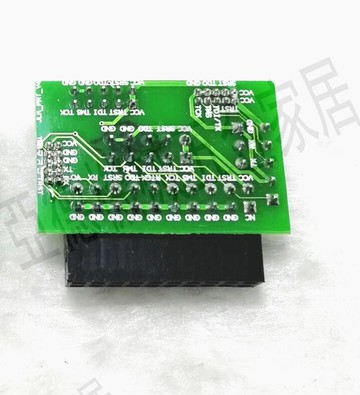 JLINK V9 V8 V10通用20P 2.54MM轉10PIN 1.27 JTAG SWD轉接接線板【亞德機械五金家居】