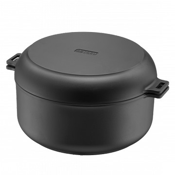 [北站大古鑄鐵]22cm雙雙鍋