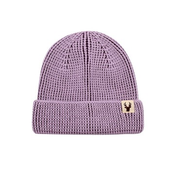 CB麋鹿織標雙色針織反摺帽-多色任選